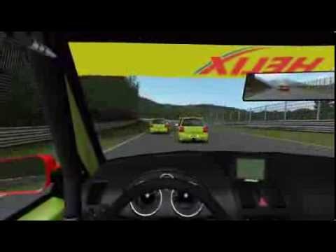 rFactor Race2Play.com epic online race (ADAC VW Lupo Cup @ Salzburgring)