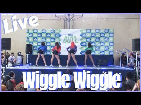HELLOVENUS WIGGLE WIGGLE dance cover by MAJORIS [LIVE no ANIMEBUZZ]