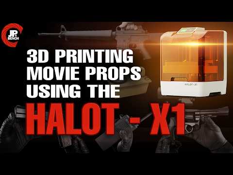 JP's Bench - Making Movie Props with the Halot - X1