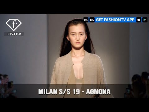 Milan Fashion Week Spring/Summer 2019 - Agnona | FashionTV | FTV