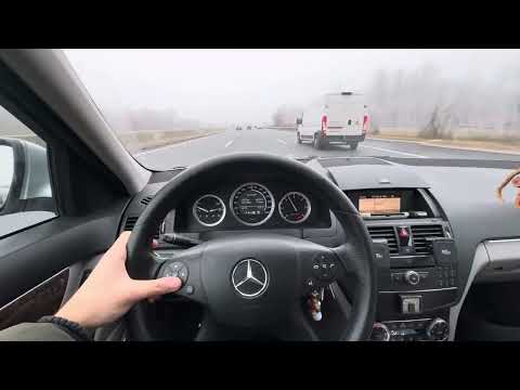 Mercedes Benz C220 CDI W204 2007 - Autobahn POV