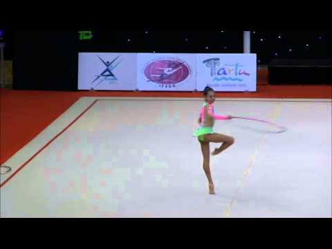 Zhala Piriyeva hoop junior AZE