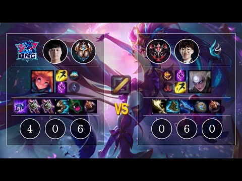 LNG Maple Zoe vs FS FireRain Diana Mid - KR Challenger Patch 10.11
