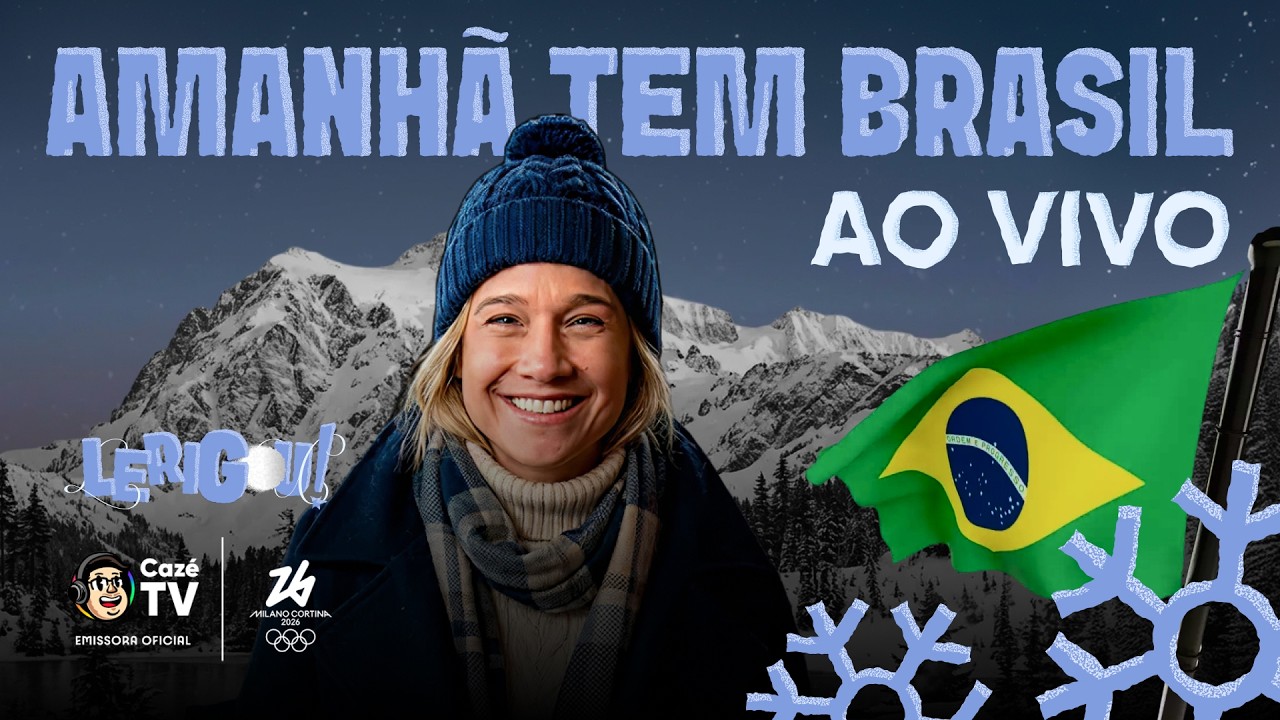 AO VIVO: AMANHÃ TEM BRASIL EM DOBRO NO ESQUI! LÉRIGOU COM FERNANDA GENTIL
