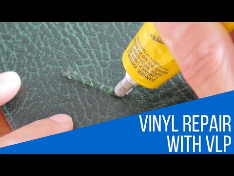 Vinyl repair with Plasti Dip VLP