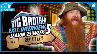 BB25 Red Utley Exit Interview Week 5 | Big Brother 25