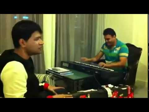 KK and band members doing rehearsal for Auckland concert