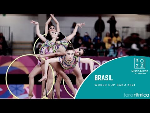 Brasil (3 aros + 2 mazas) - World Cup Bakú 2021