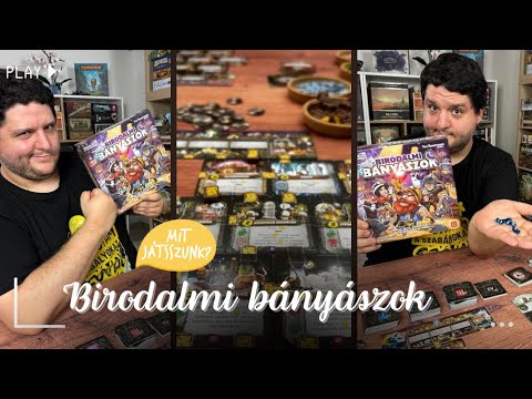 Birodalmi Bányászok Játékbemutató - Egyfős bánya - Mit Játsszunk?