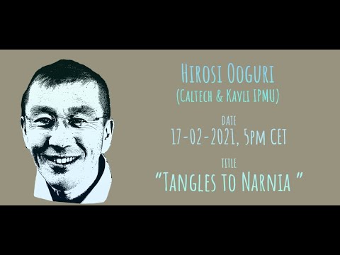 GGI Tea Breaks' Seminars - Hirosi Ooguri (Caltech & Kavli IPMU)