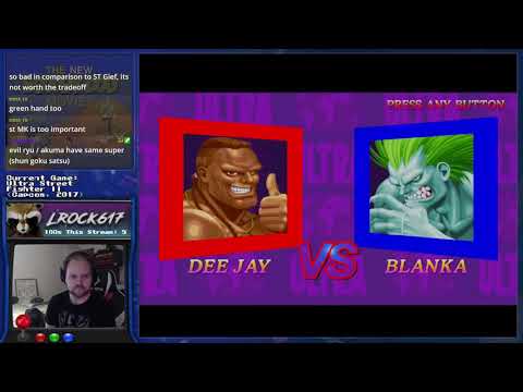 Ultra Street Fighter II - Arcade 1CC (+Shin Akuma) - Dee Jay - Default Settings