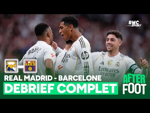 Real Madrid 2-1 FC Barcelone : Les Merengue remportent le Clasico le débrief complet