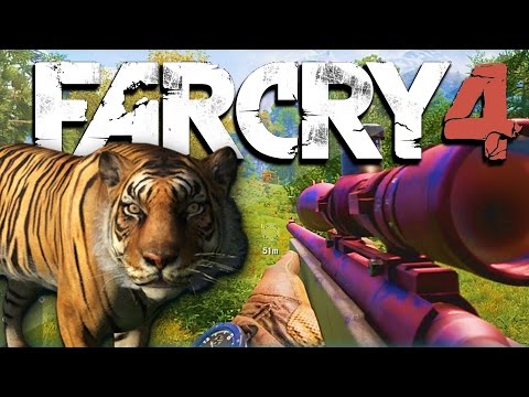 Far Cry 4 Funny Adventures Ep. 1 - Tigers, Snakes, Whirly Bird, and More! (FC4 Funny Moments)