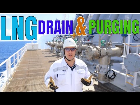 LNG Carrier Cargo Manifolds Draining and Purging Procedures