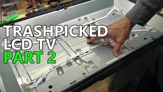 Trashpicked Samsung LCD TV Part 2: New LED Modules