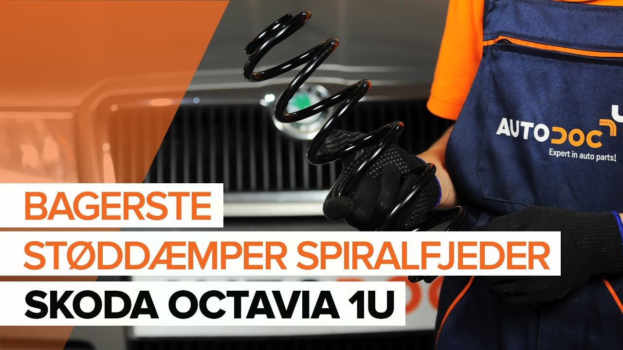 Udskift fjeder bag - Skoda Octavia 1U | Brugeranvisning