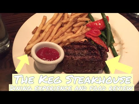 Jantar de bife de aniversário no The Keg’s Steakhouse Food Review 🥩