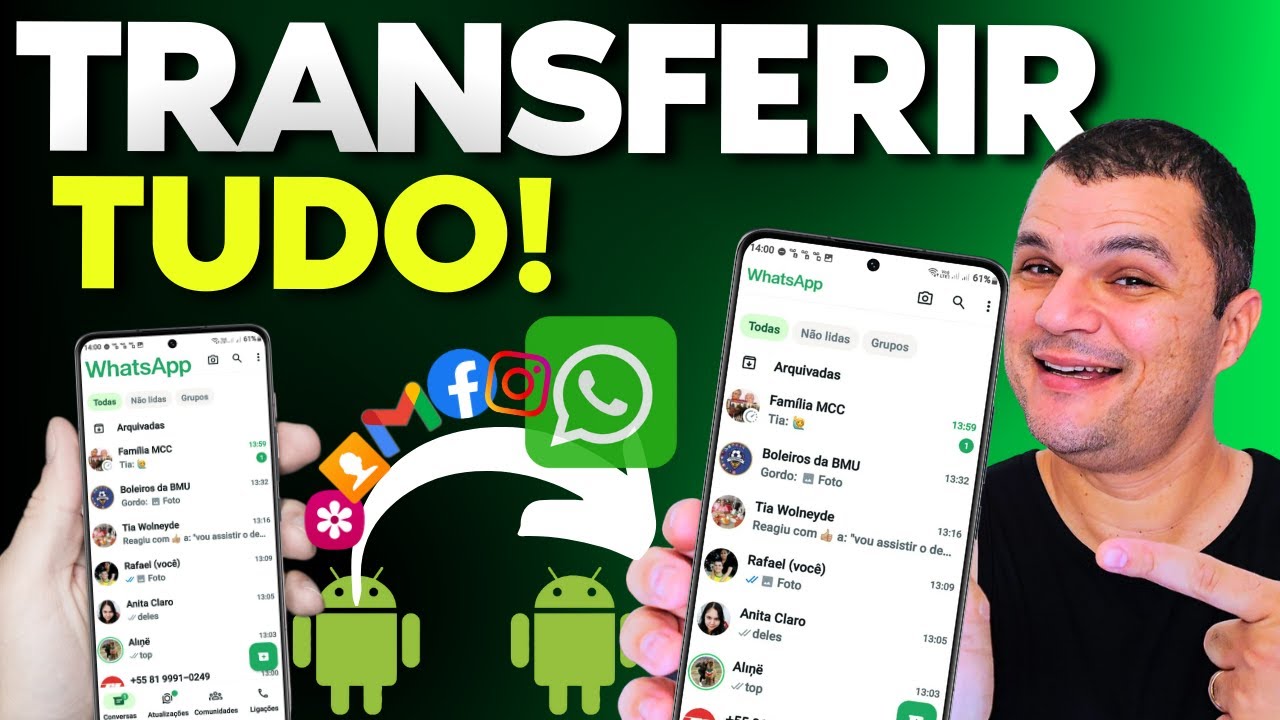 COMO TRANSFERIR TUDO DE UM CELULAR SAMSUNG PARA OUTRO SEM PERDER NADA