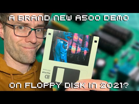 Brand New Amiga 500 Demo on Floppy Disk in 2021?