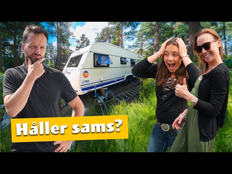 Flyttar in i en husvagn! Familjen bygger hus - Avsnitt 3