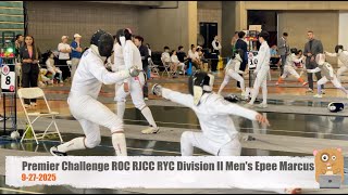 Premier Challenge ROC RJCC RYC Division II Men's Epee Marcus