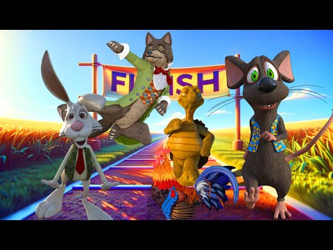 Povesti pentru copii - Soricelul si Luna, Soricelul Curajos, Iepurasul si Broasca, Lupul cel Rau