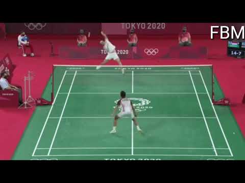 olimpiade tokyo 2020 Badminton | Anthony Sinisuka VS Sergey Sirant
