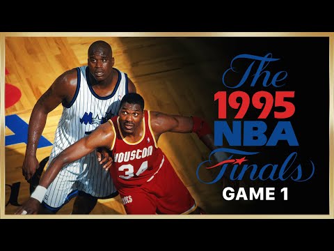 1995 NBA Finals Full Game 1 | Houston Rockets vs Orlando Magic