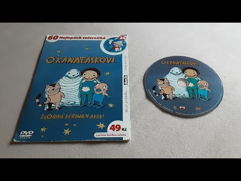 začátek k dvd o kanafáskovi 60 nej. večerníčků - 25 číslo (12 MINUT)