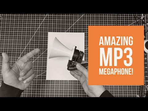 3D Printed Project - Thingverse MegaPhone MP3 Build!