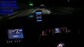 Custom AWD Ford Falcon FG Turbo 0-100km/hr under 3 seconds
