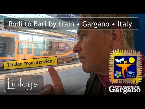 Vlog di viaggio in Italia • Da Rodi a Bari in treno • Esplorazione serale di Bari • Regione del G...