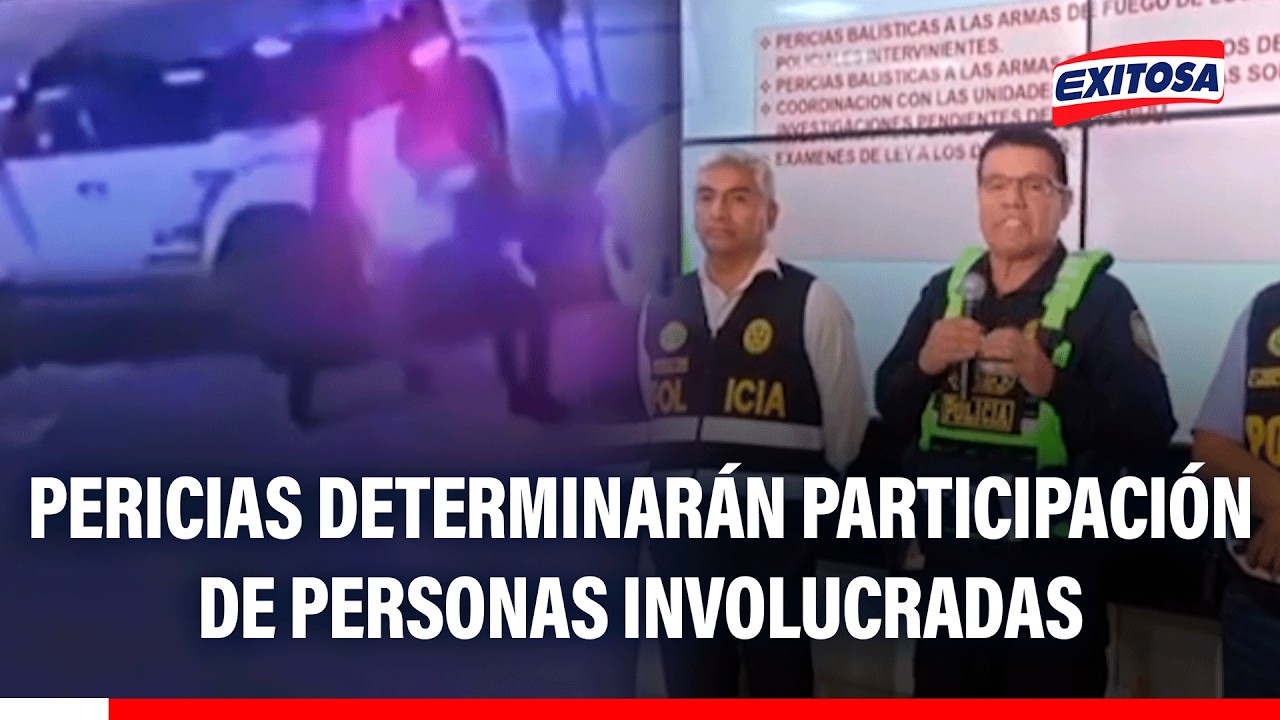 🔴🔵 Pericias determinarán la participación de las personas involucradas en estos actos criminales