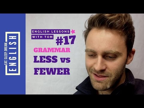 少ない vs 少ない｜英文法レッスン (Less vs Fewer | English Grammar Lesson)