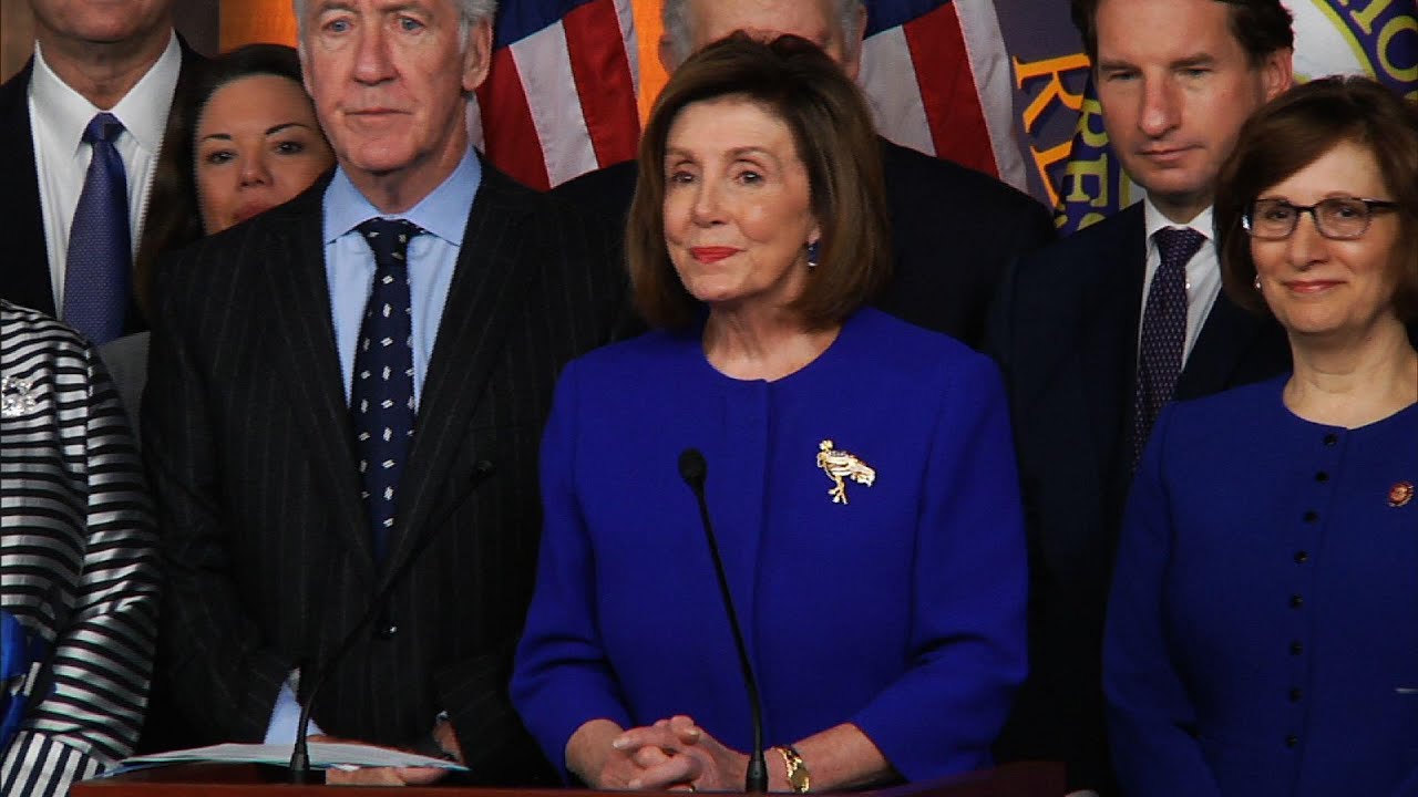 Pelosi announces agreement on USMCA trade pact - YouTube