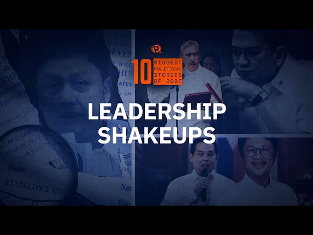  Leadership shake-ups in the Philippine government