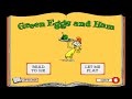 Dr Seuss S Green Eggs And Ham Living Books 1996 PC Windows READ TO ME Mode