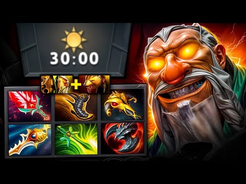 +12 Items Lone Druid at 30 Min🔥🔥🔥 Both Full Items +80K Net Worth  | Dota 2 Gameplay