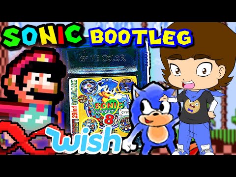 ILLEGAL SONIC Bootleg Cartridge From Wish - ConnerTheWaffle
