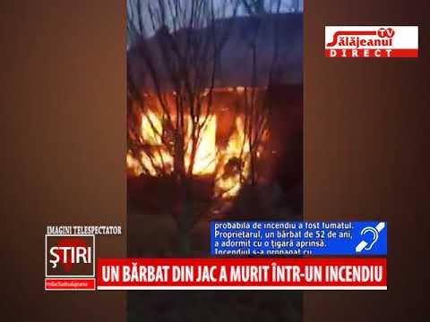 UN BARBAT DIN JAC A MURIT INTRUN INCENDIU