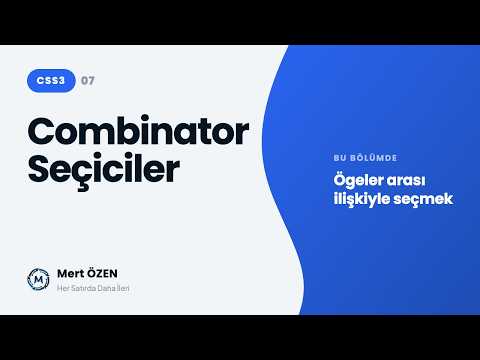 CSS3: Combinator Selectors