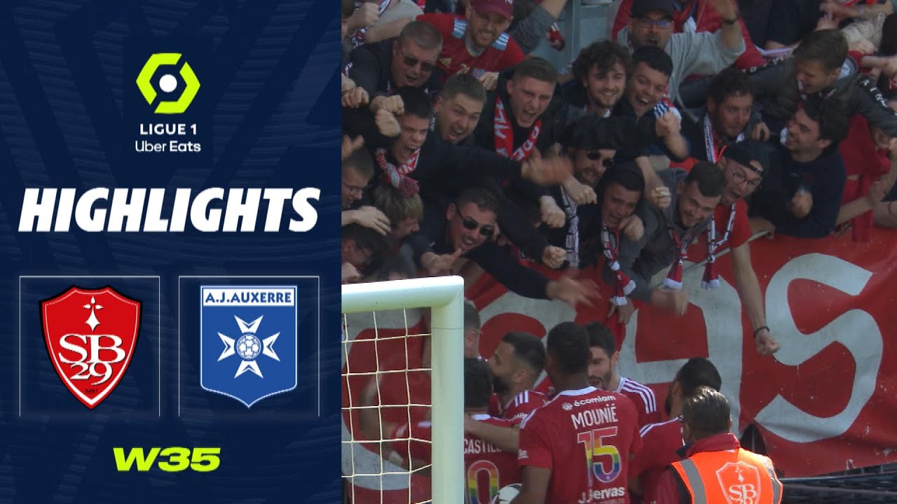 Brest vs Auxerre highlights