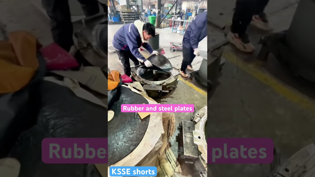 Process of making base isolation #satisfying #construction