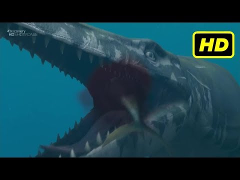 Criaturas Titánicas  (2009 - 2010)  -02-  Mosasaurio, el T-rex de las Profundidades  HDtv