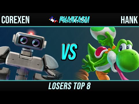 Corexen (R.O.B., Palutena) vs Hank (Yoshi) - Phantasm 72 Losers Top 8