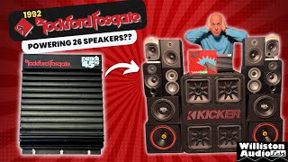 Can This 45 watt Amp Power 26 Speakers?