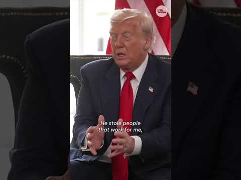 President Donald Trump explains his falling out with Jeffrey Epstein Shorts