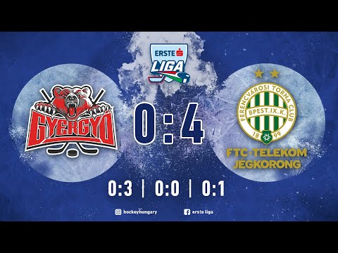 Összefoglaló EL 177 - GYERGYÓI HOKI KLUB - FTC-TELEKOM 0:4 20210220