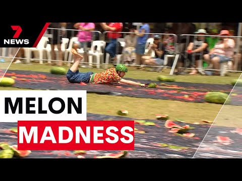 Chinchilla indulges its passion for all things green and red | 7NEWS