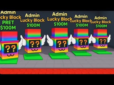 MEGA Pack Opening de Lucky Block Admin !